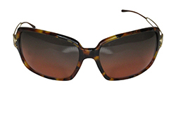 Chanel Gafas de Sol Rectangulares, Carey, Doradas, 5037,Case,3